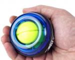 Жироскопичен тренажор за ръце Gyroscope Ball (Жироскопска топка)